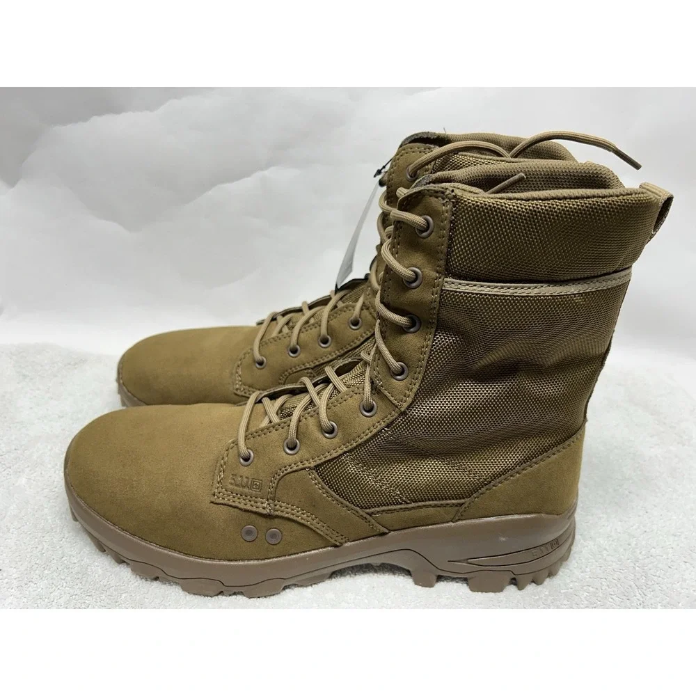 5.11 Tactical Mens Size 14 Brown Speed 3.0 Jungle Side Zip 8